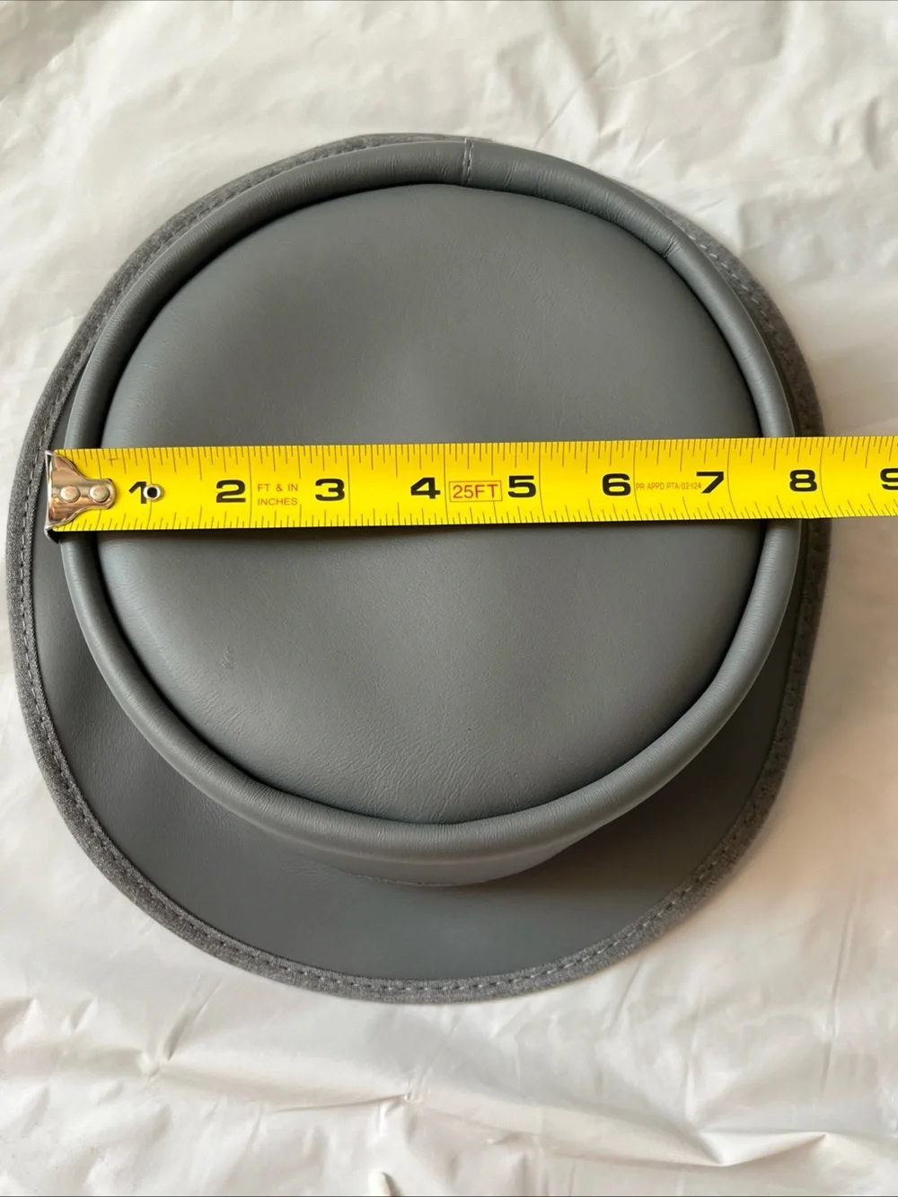 American Hat Makers Head’n Home Leather Limited Top Hat Gray XXL Made in USA